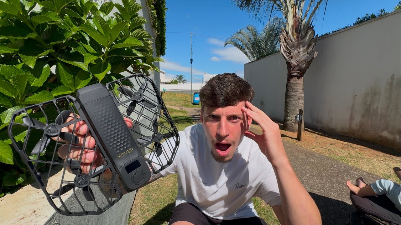 Esse drone faz tudo SOZINHO 😱 Hover Air x1 ProMax !