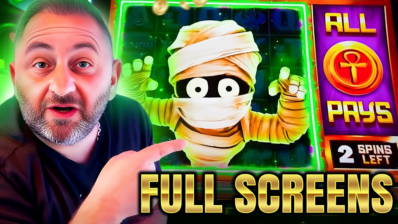 💀 BACK FOR MORE! $200 SPINS  & FULL SCREENS on Mo Mo Mo Mummy = HUGE JACKPOTS! 🤑🔥
