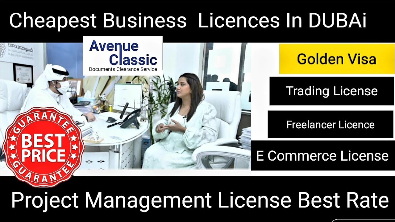 BUSINESS Setup DUBAI 2022, Best UAE Trade, E commerce Freelancer Licence DEALS at AVENUE CLASSIC