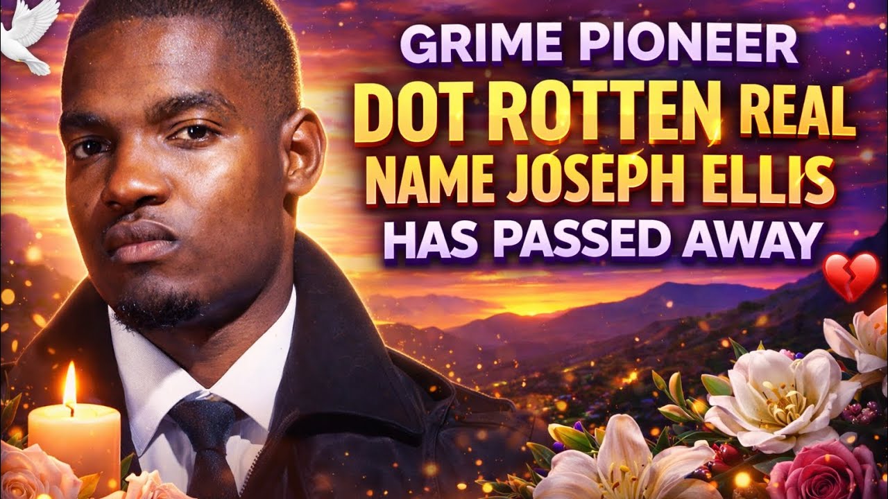 DOT ROTTEN passed away at just 37 🕊️ #dotrotten #grime #producer #rap #rapper #trending #viralvideo 