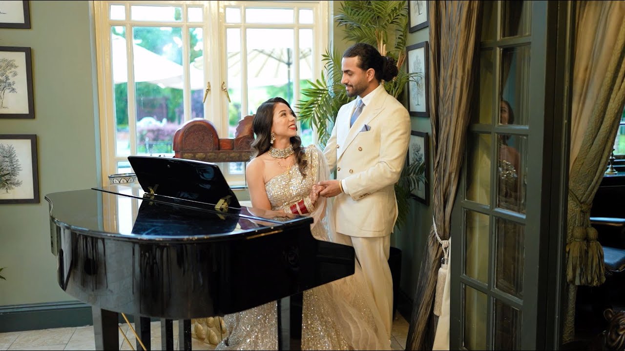 Savannah and Akaash's Hindu-Chinese Tea Wedding Highlights | Shearsby Bath, 29th August 2023