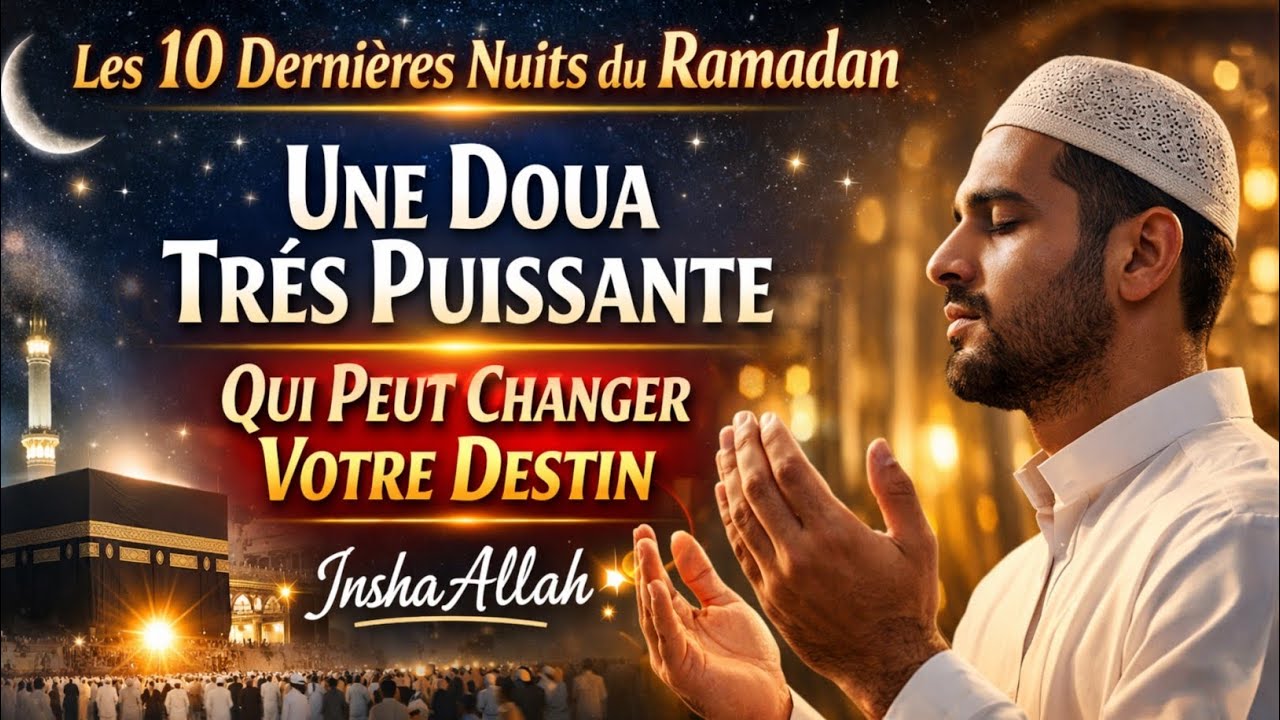 Les 10 Dernières Nuits du Ramadan | Une Doua Très Puissante Qui Peut Changer Votre Destin,InshaAllah