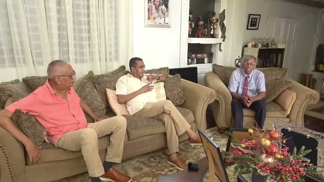 The Freddie Kissoon Show with Host - Frederick Kissoon & Co-host Leonard Craig.