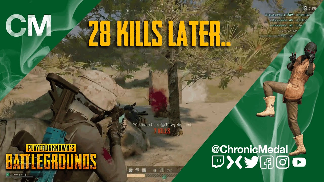 28 kills on Karakin?! ft. BRETHAL, heres your tip, and Brettworth - PUBG PTS Gameplay