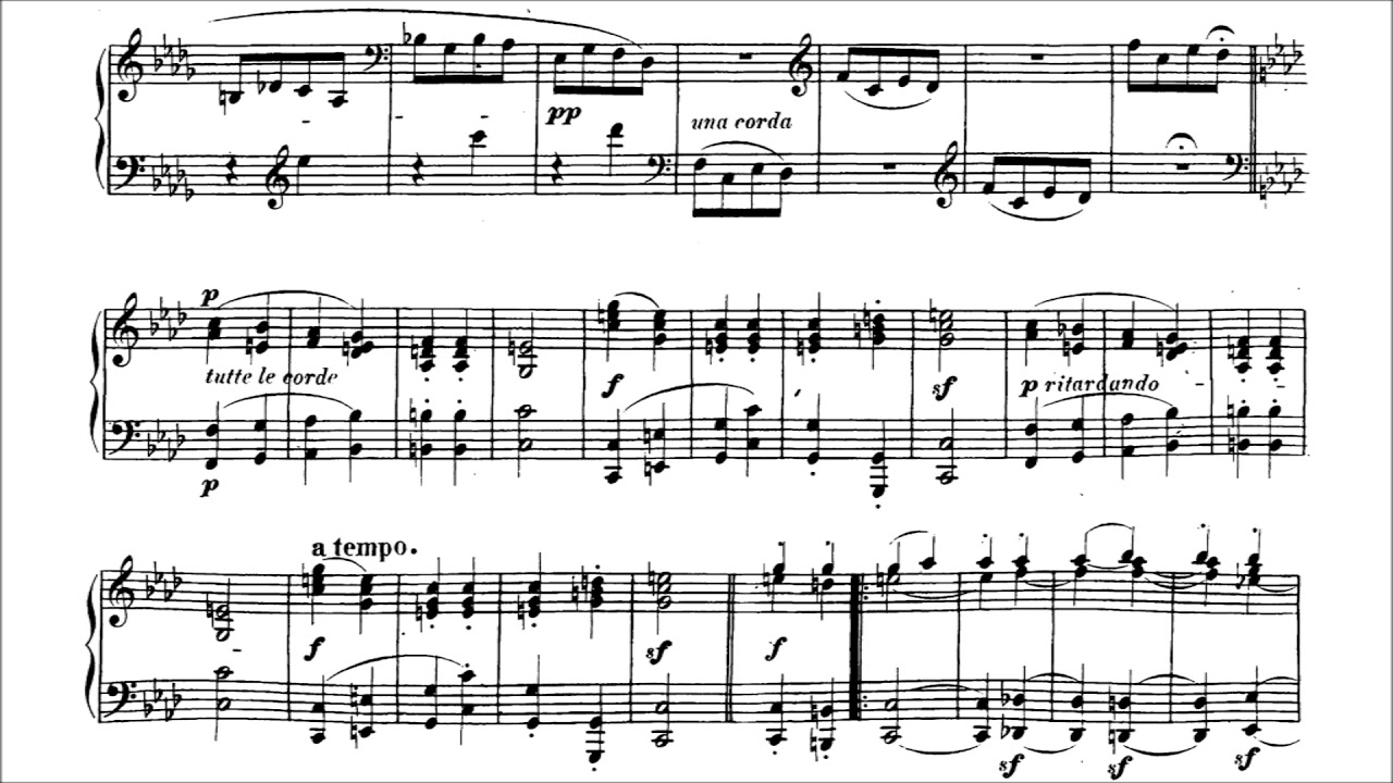Glenn Gould plays Beethoven Op.110 studio recording