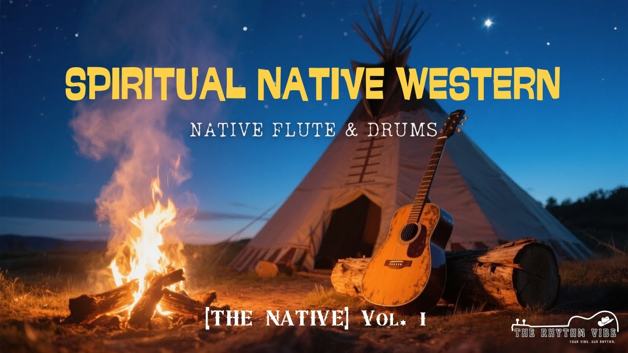 Spiritual Native Western Music 🦅 Native Flute & Drums | [THE NATIVE] Vol. 1 Dances with Wolves Vibe