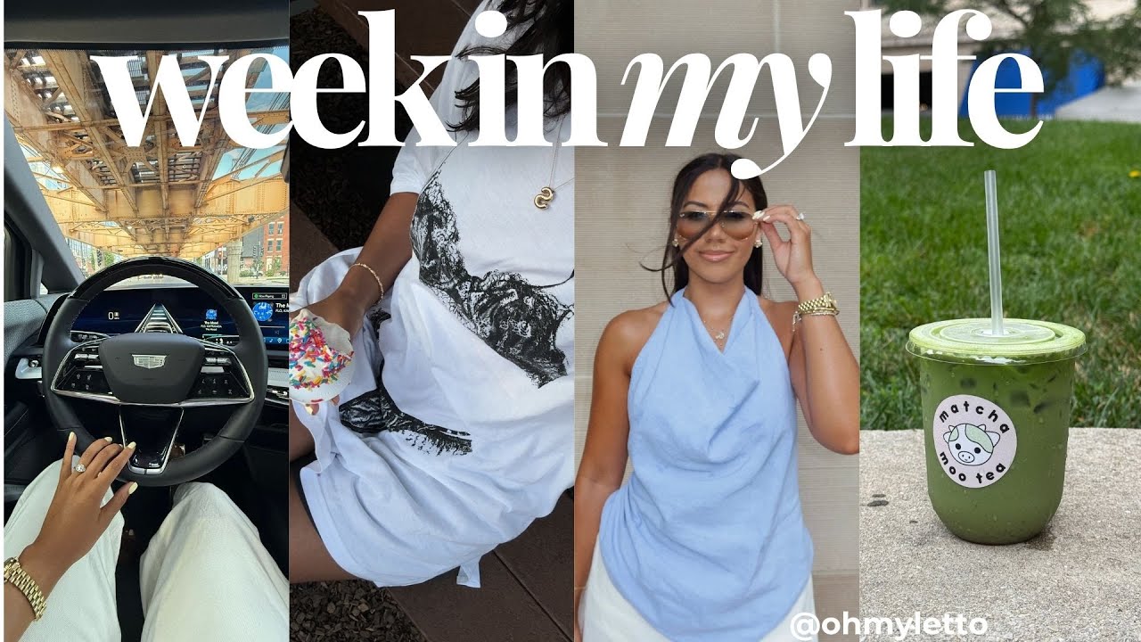 WEEK IN MY LIFE | opening up about career + beach days + hot pilates + chicago fire soccer game