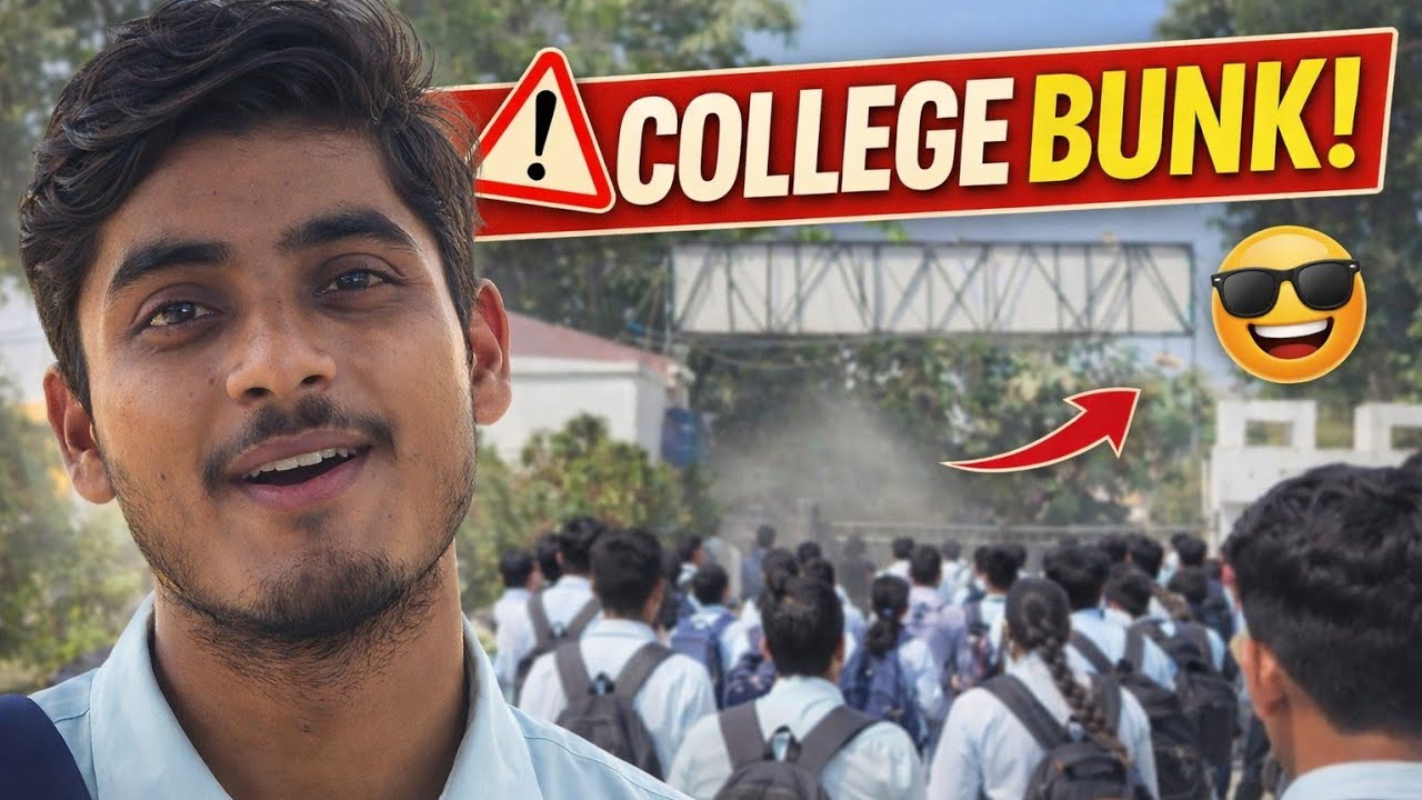College bunk 🤯 #vlogging_with_rajan 