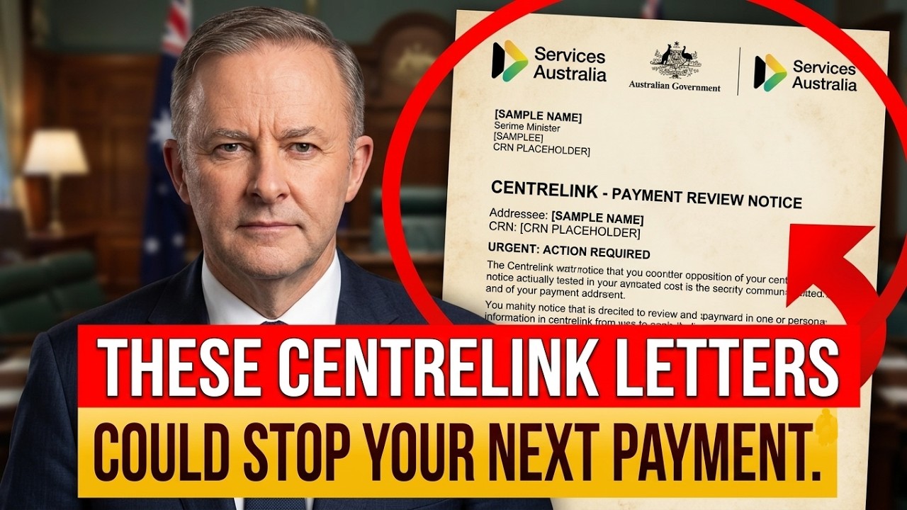 📄 DON'T IGNORE THIS CENTRELINK LETTER &mdash; IT COULD AFFECT YOUR NEXT PAYMENT