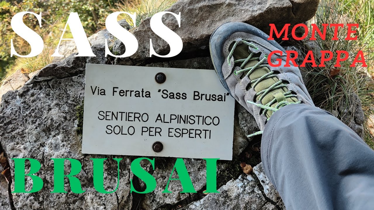 ferrata sass brusai al monte grappa