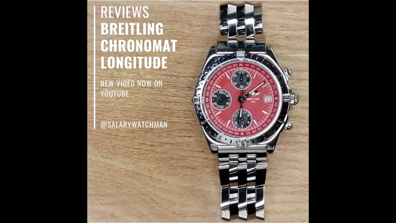 Salarywatchman Reviews | Breitling Chronomat Longitude Red Dial