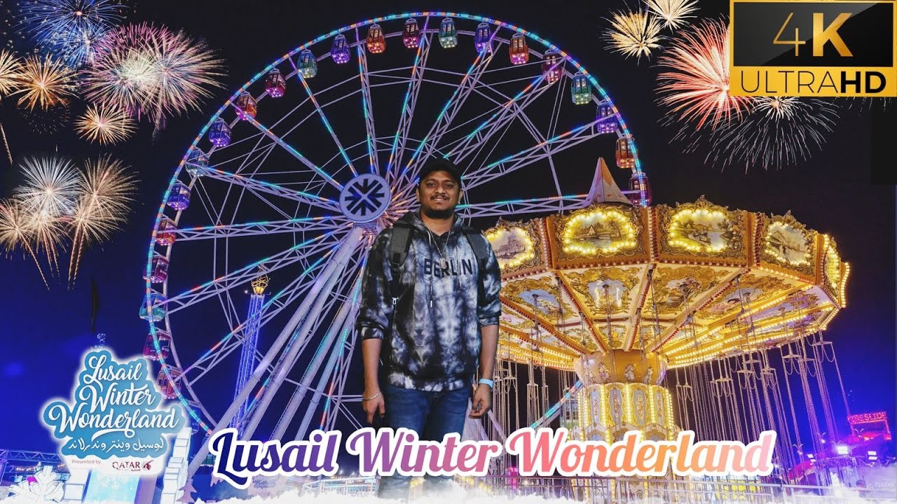 Lusial Winter Wonderland 2023 | Al Maha island | Lusail |Doha | Qatar 🇶🇦