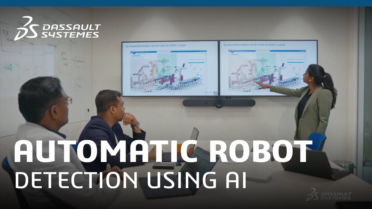 Automatic Robot Detection in Point Cloud Using AI