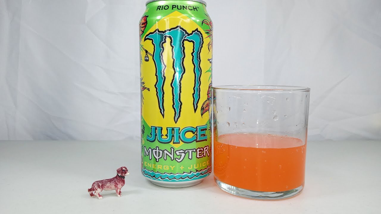 Unboxin Doxin - Rio Punch Monster Juice Energy Drink