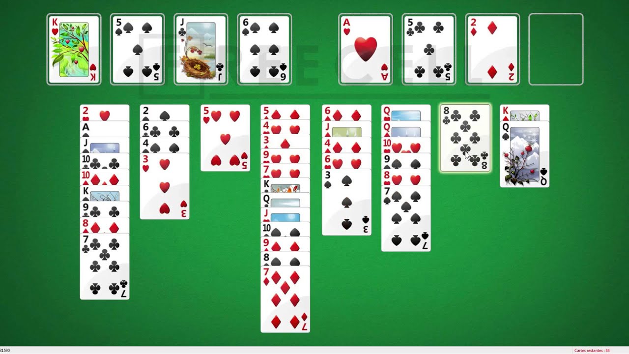 Solution to freecell game #31590 in HD