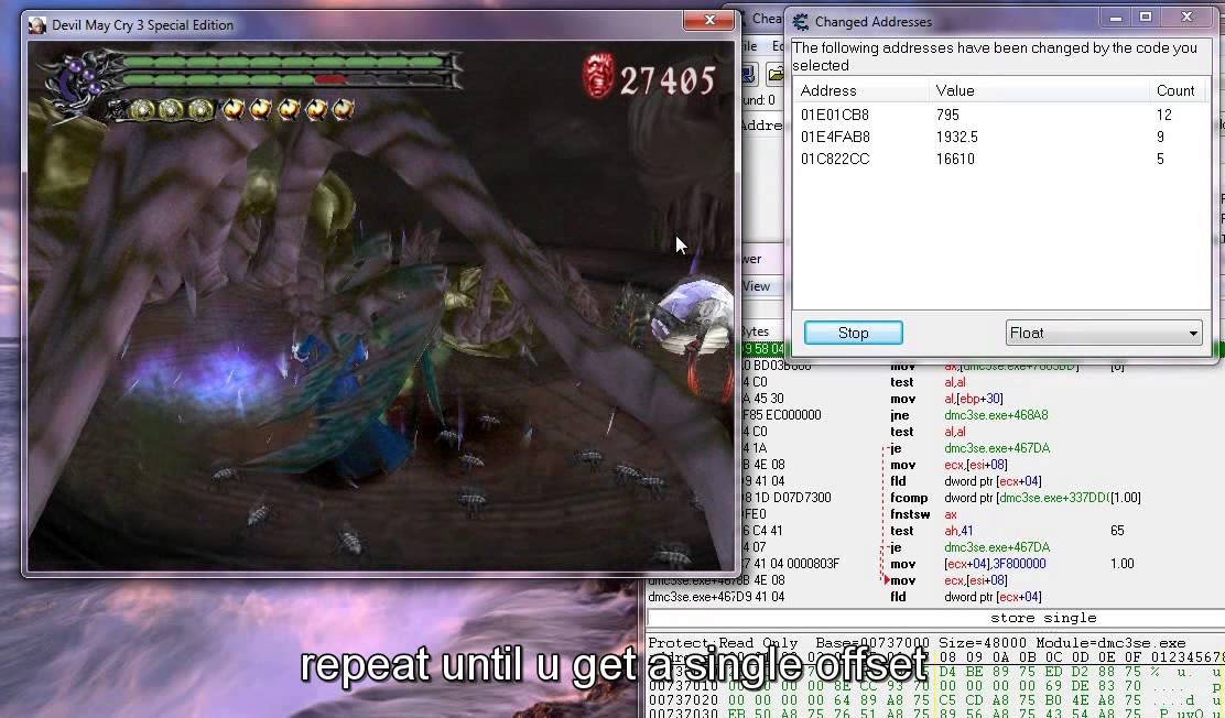 One Hit Kill Cheat Engine Tutorial