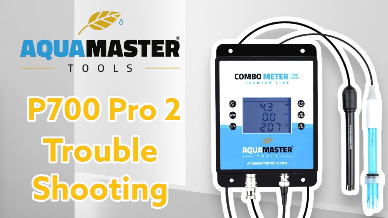 Aqua Master Tools P700 pro 2 troubleshooting video