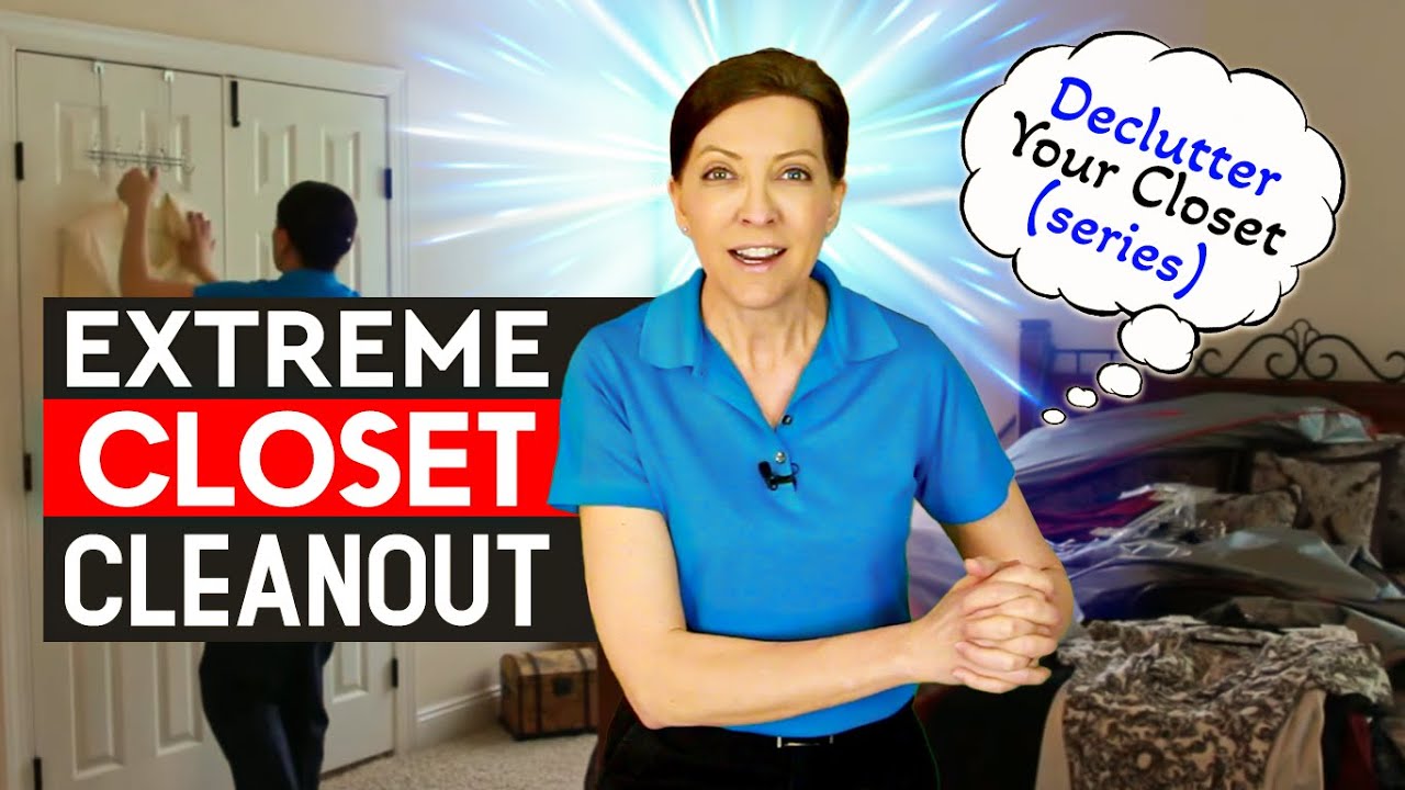 Extreme Closet Cleanout | Declutter Your Closet with this 30-Day Challenge | Clean With Me