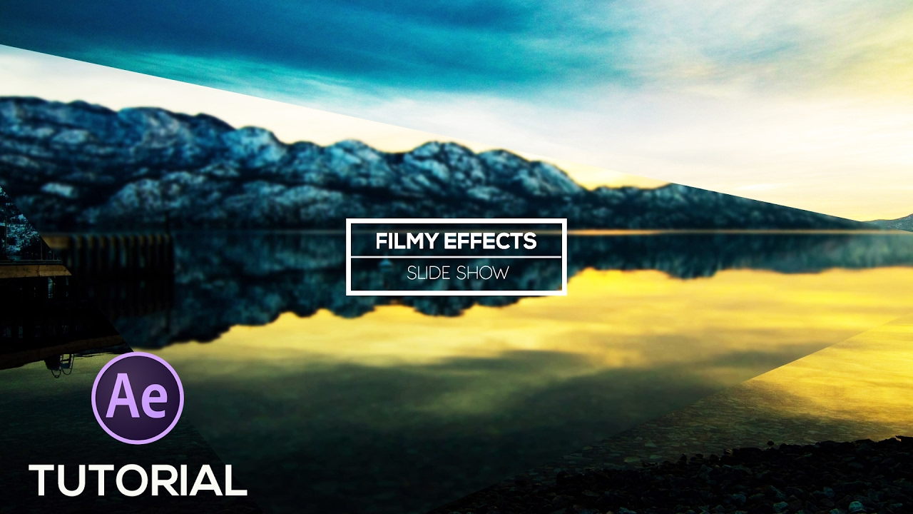 Create an Amazing IMAGE SLIDE SHOW in AFTER EFFECTS | TUTORIAL | (www.Filmyeffects com)