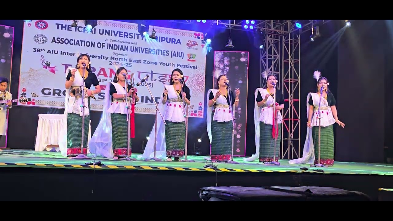 GROUP SONG INDIAN BY MANIPUR UNIVERSITY OF CULTURE