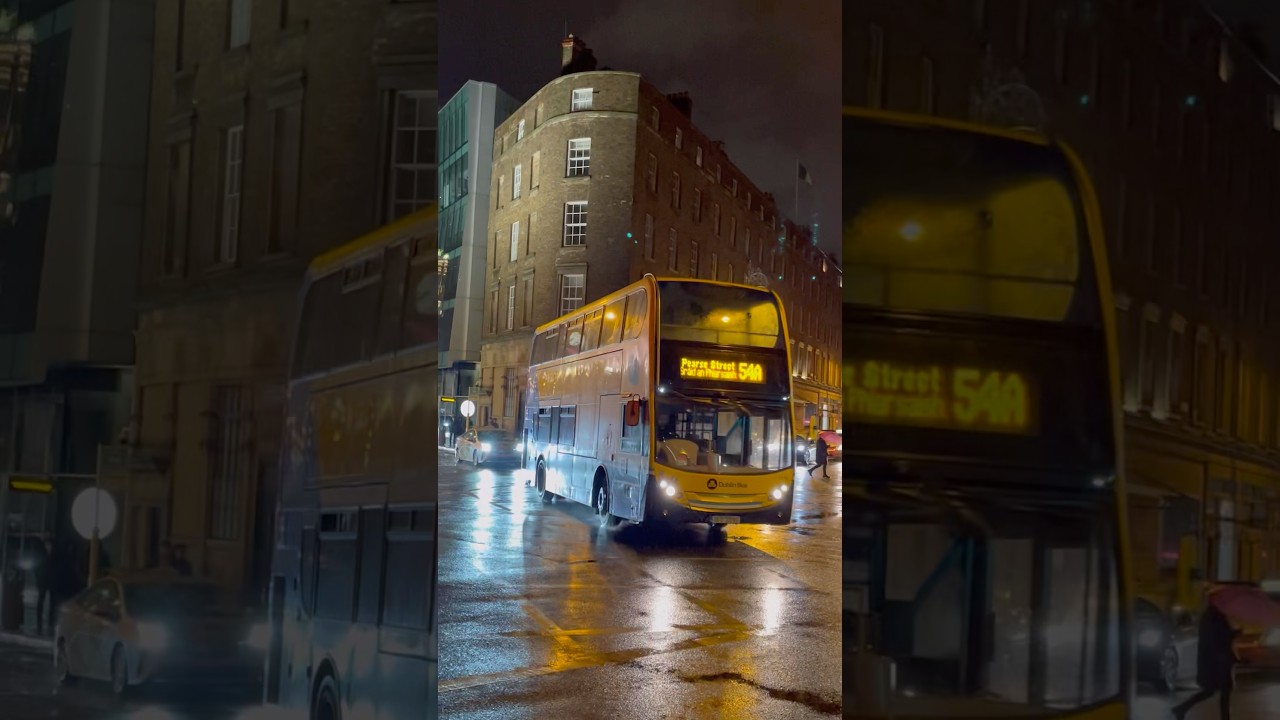 Dublin Bus: Route 54A | Enviro400 EV95 | Townsend Street, Dublin City | 10/18/2025