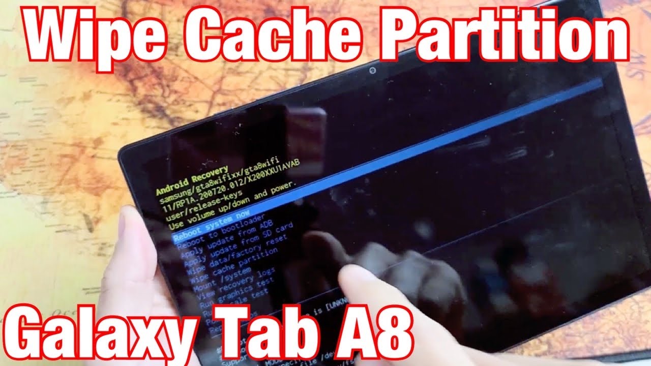 Galaxy Tab A8: как очистить раздел кэша (может исправить проблемы с задержкой, медлительностью и ...