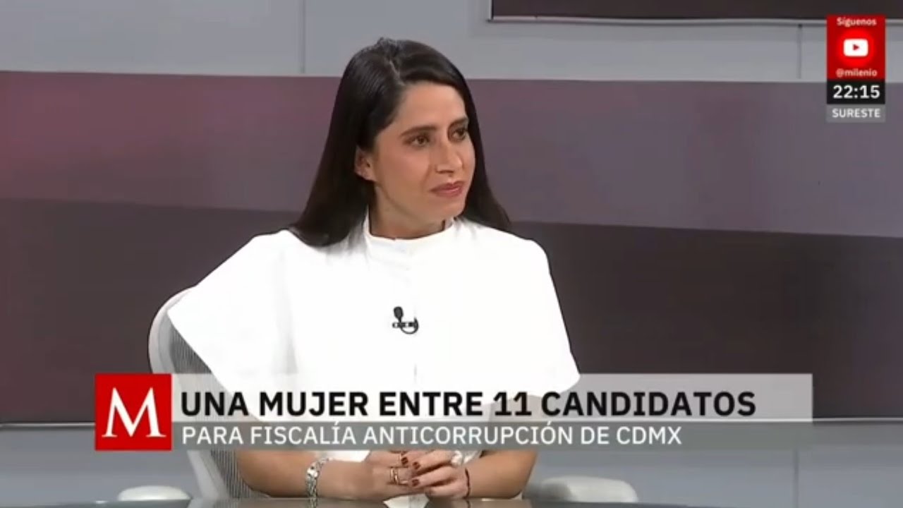 Adriana Greaves, aspirante al cargo de Fiscal Especializada en Combate a la Corrupción de la CDMX