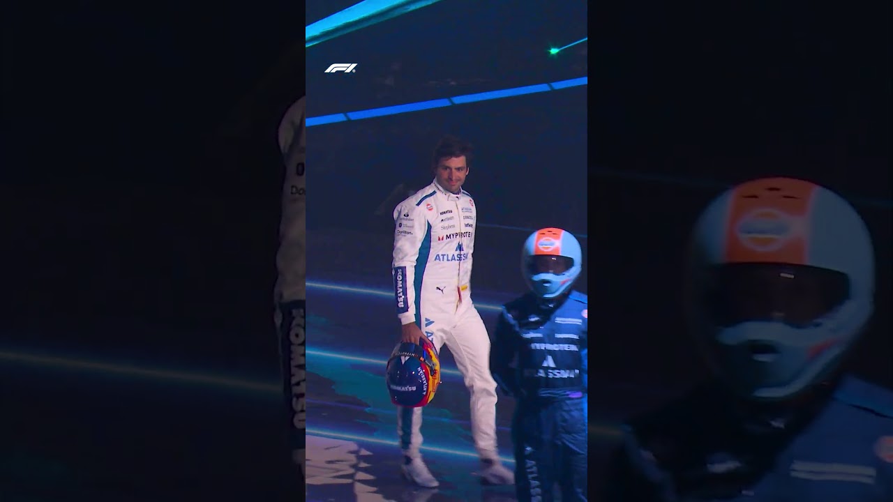 Carlos Sainz In Williams Racing Blue 💙