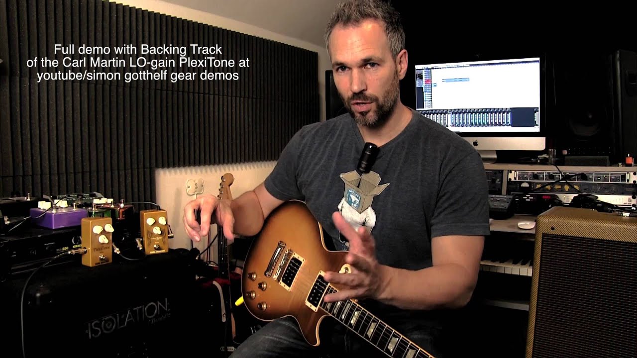 Carl Martin PlexiTone vs Lo gain PlexiTone. Q & A by Simon Gotthelf