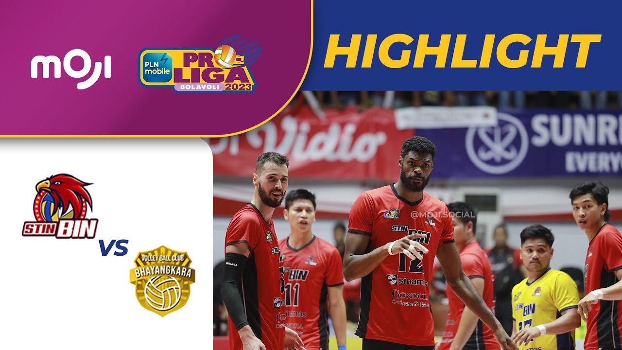 Jakarta STIN BIN VS Jakarta Bhayangkara Presisi (3-2) | Highlight FINAL FOUR PLN Mobile Proliga 2023