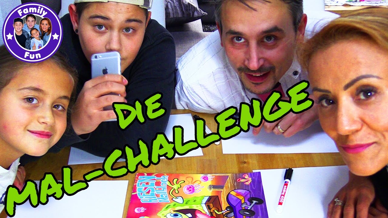 DRAWING CHALLENGE | Wer zeichnet am schönsten| Picturary FAMILY FUN