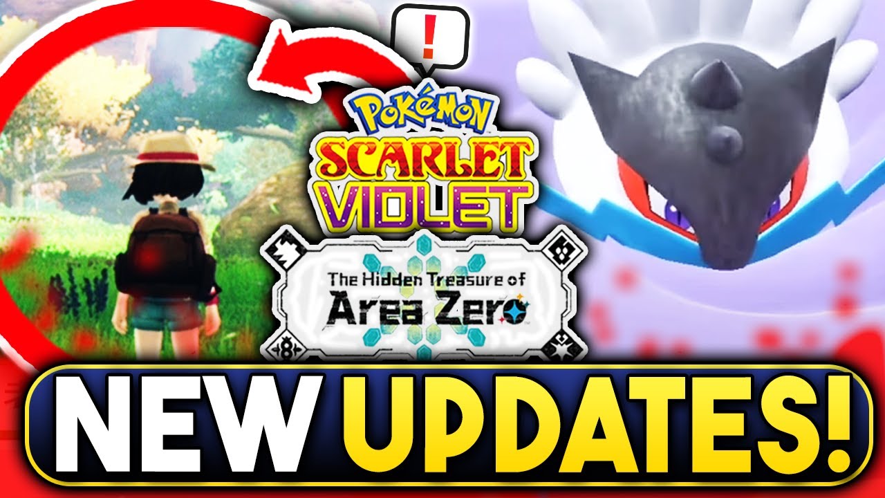 POKEMON NEWS! NEW SCARLET & VIOLET UPDATES! EARLY DESIGN IMAGES & DLC DATAMINE DETAILS?