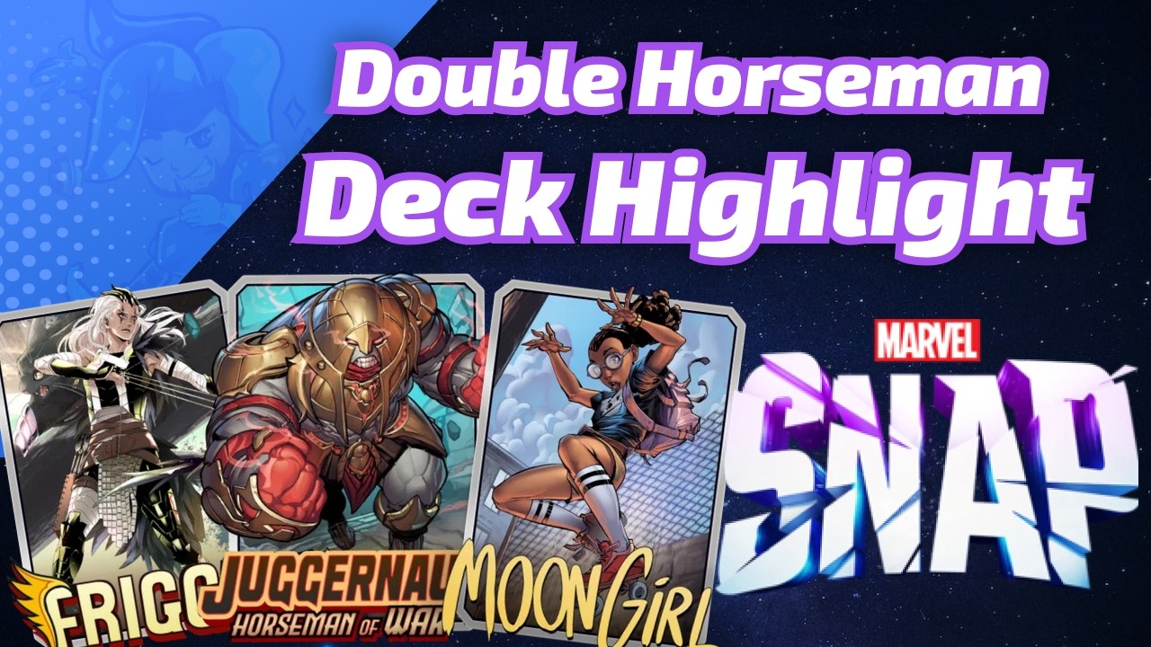 Moon Girl Juggernaut Horseman of War spark joy! | Marvel SNAP Deck Highlight
