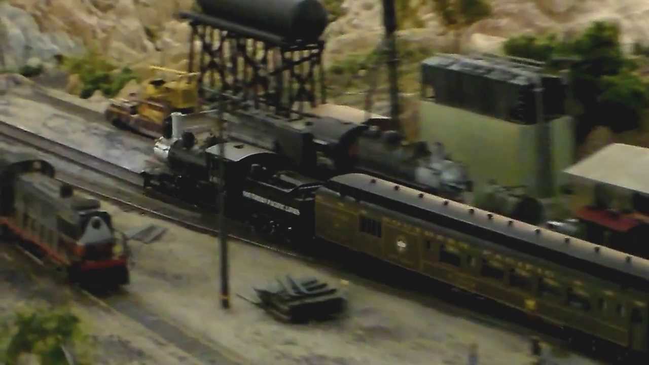 San Diego Model Railroad Museum - SD&AE and Tehachapi Line HO layouts 7/13/13