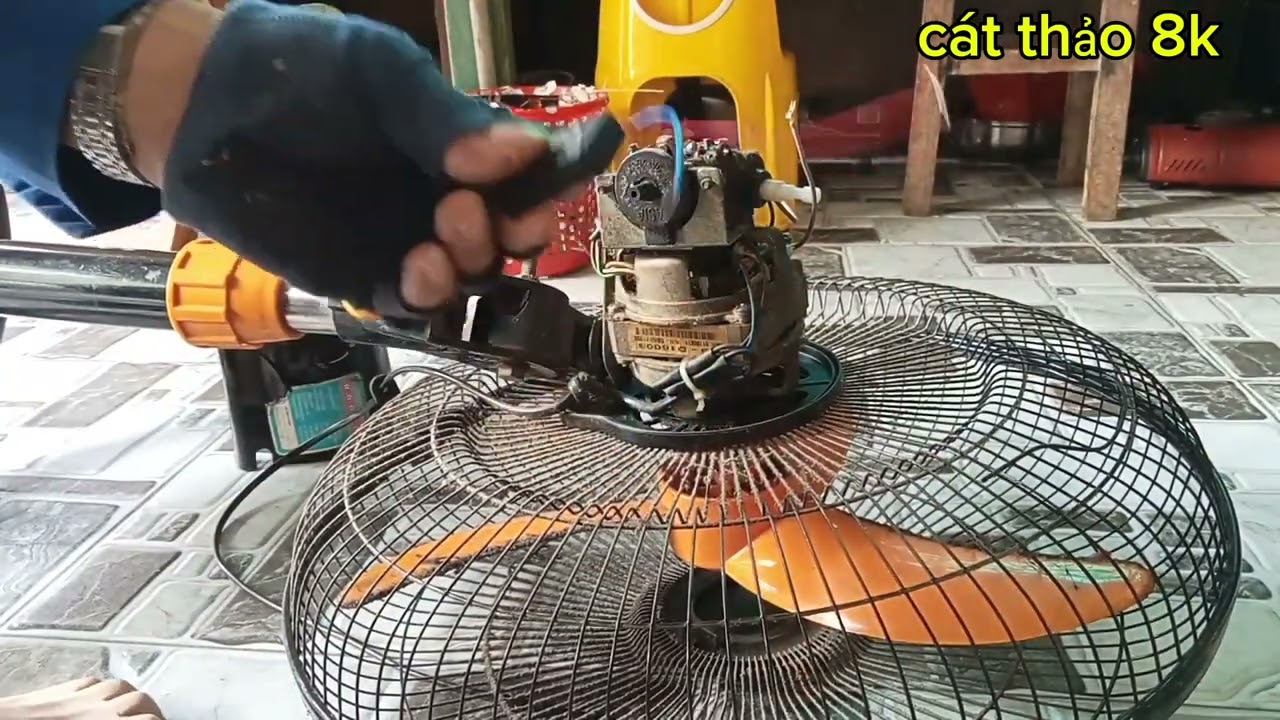 Chỉ cần 3 phút quạt yếu thành mạnh, rất rễ bạn cũng làm được 👍