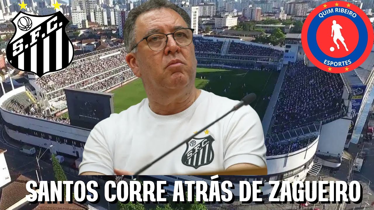 SANTOS BUSCA ZAGUEIRO MAS TEM DIFICULDADE NO MERCADO #futebol #aovivo #santos #gabigol #neymar