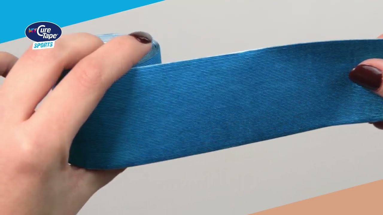 Perfect voor snel tapen: MyCureTape® Sports PRE-CUT