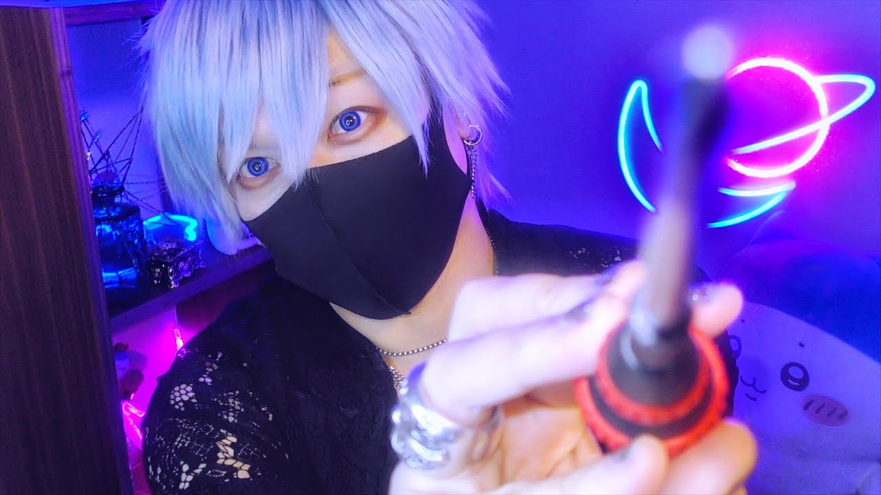 【ASMR】毛がついてるよ！地声で取ってあげるね✂️✨【カメラタッピング】