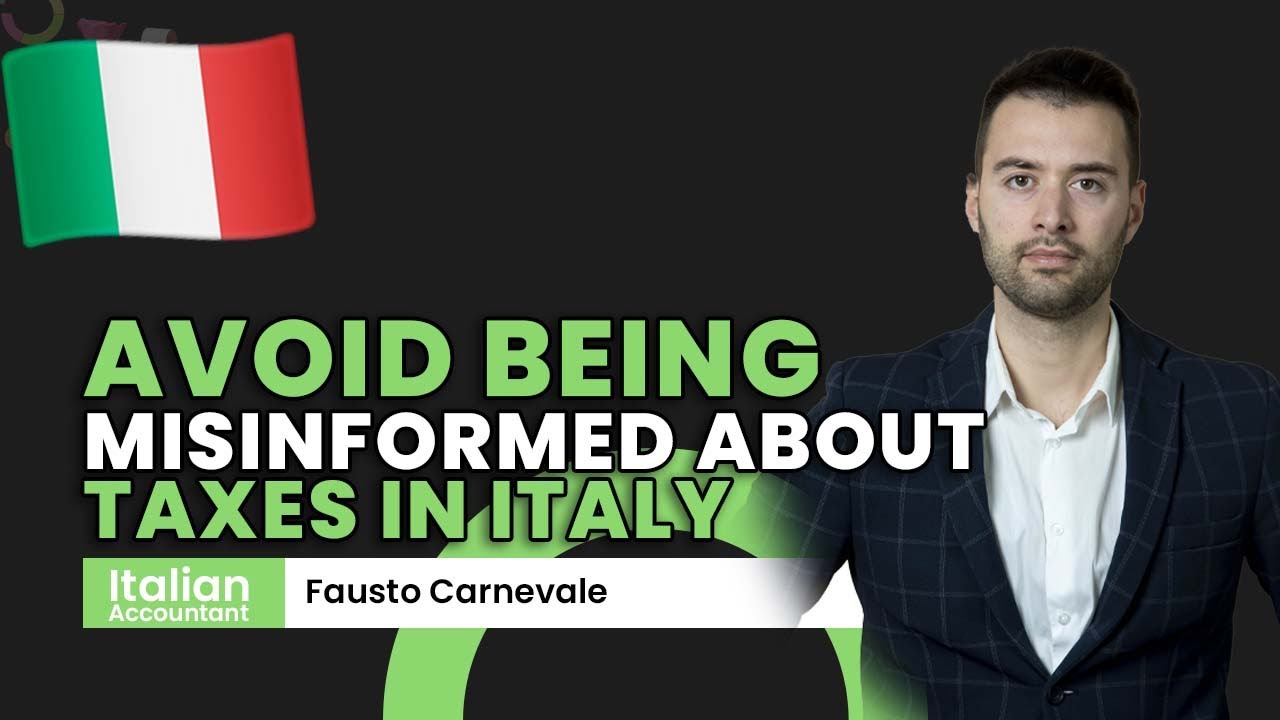 AVOID being misinformed about taxes in Italy