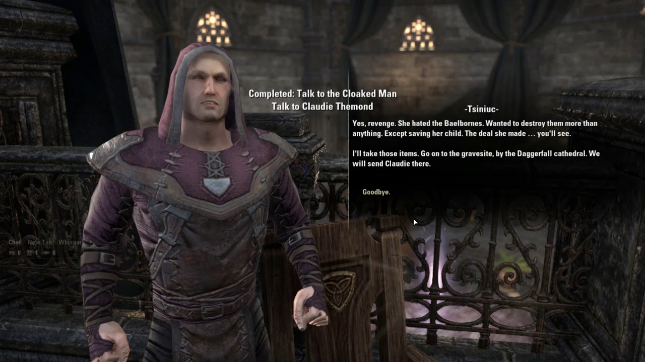 The Elder Scrolls Online - Quest: LEGACY OF BAELBORNE ROCK - Glenumbra