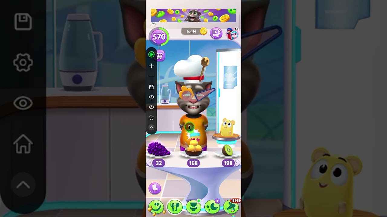 #talkingangela2newupdate2023 Level 570 divertido 