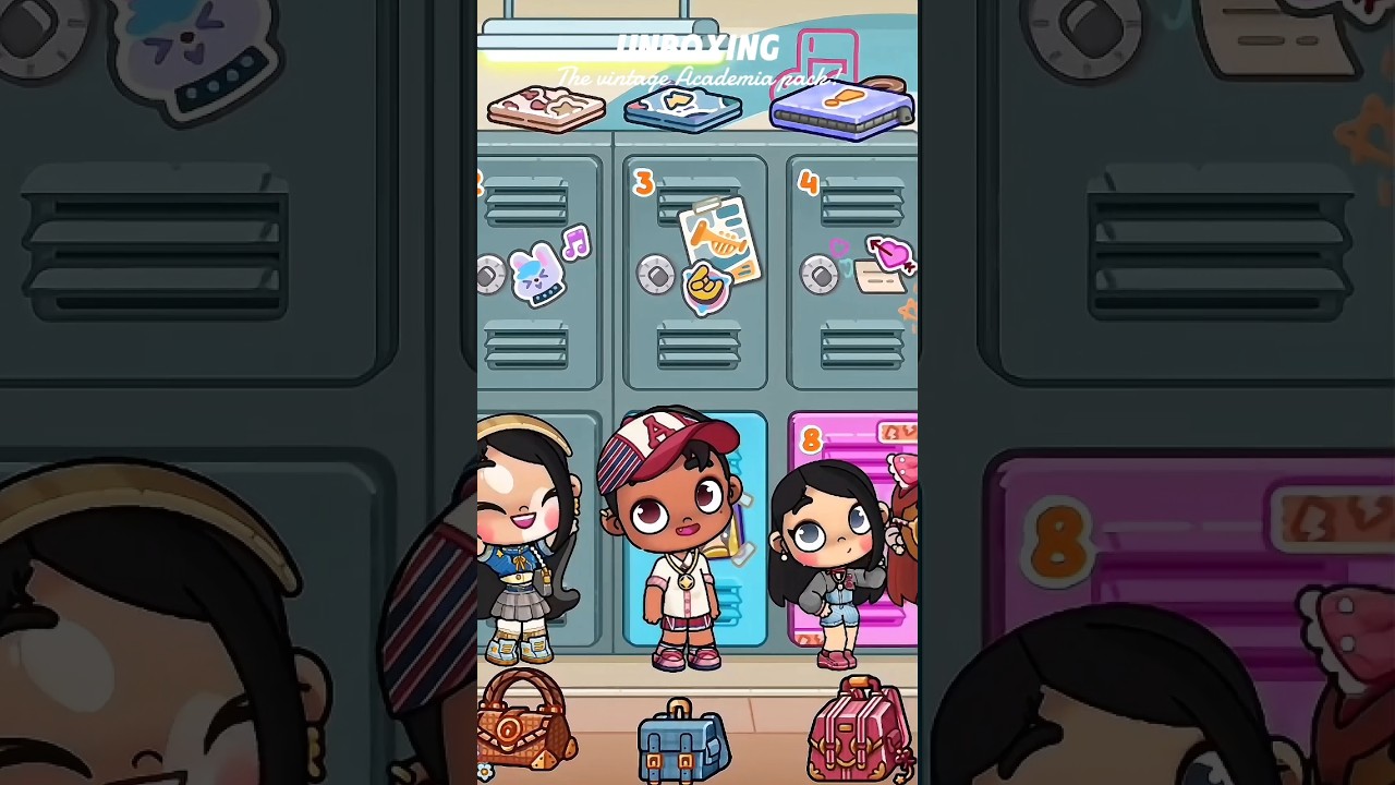 Unboxing the Vintage Academia pack! 🌷✨ #avatarworld #shorts #trends #reels #pazu #fyp #trends #short