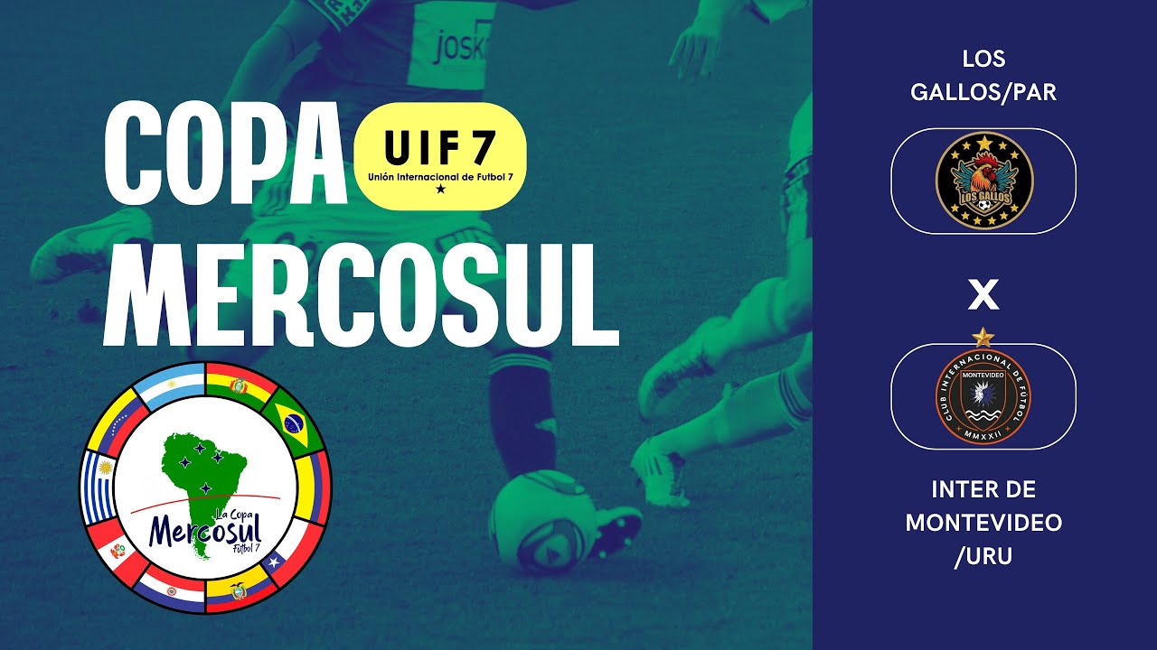 INTER MONTEVIDEO (URU) x LOS GALLOS (PAR) - COPA MERCOSUL 2025 (AO VIVO)