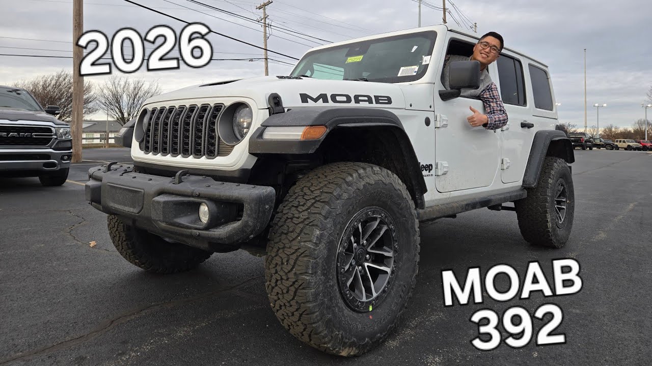ПЕРВЫЙ ВЗГЛЯД: Jeep Wrangler MOAB 392 2026 года!