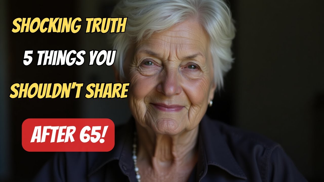 Keep Secrets After 65 - 5 Things You Should Limit Sharing With Your Family