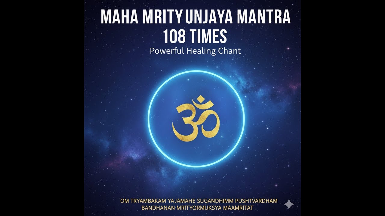 Ultimate Healing & Protection: Maha Mrityunjaya Mantra (108 Times) | Ancient Vedic Chant for Health