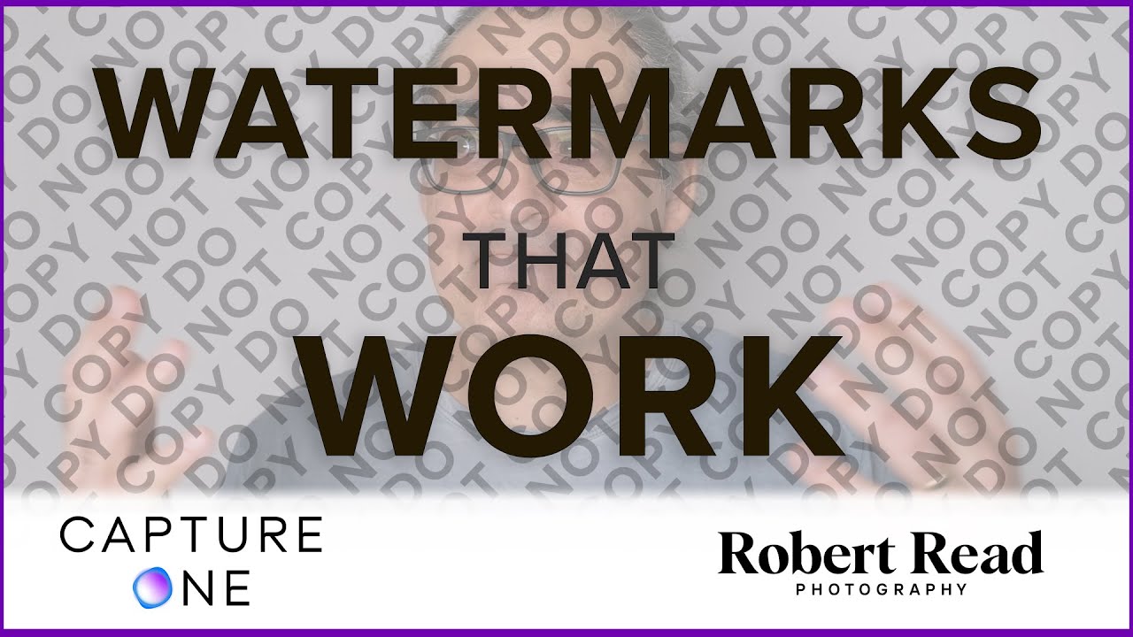 Watermark your images in Capture One.