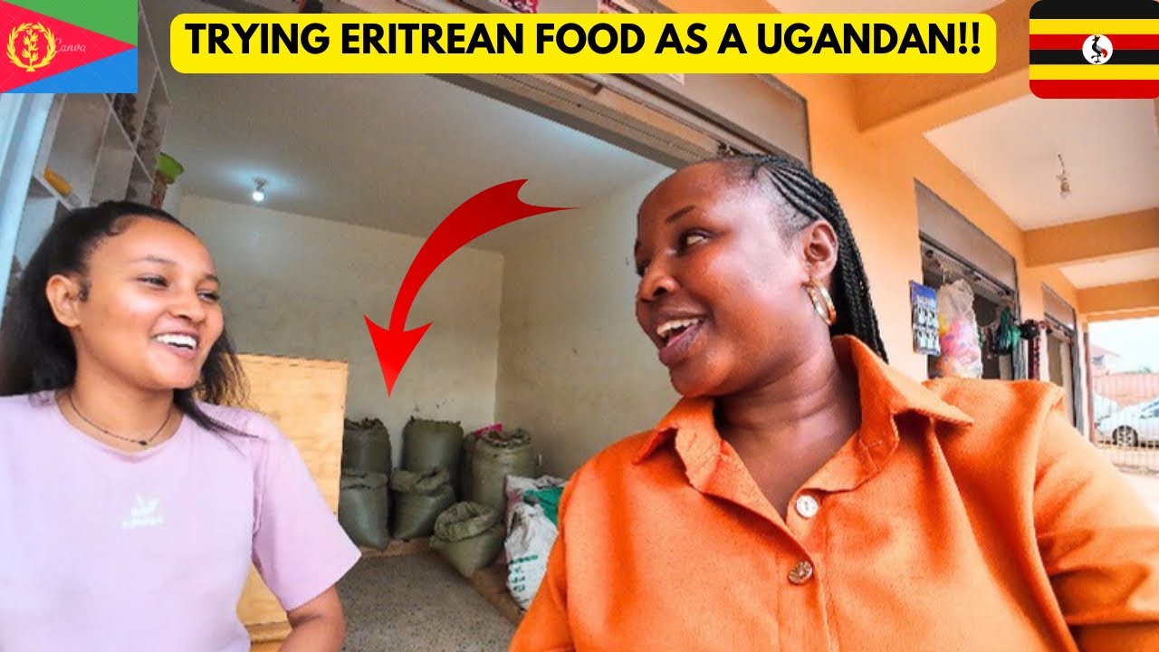 ERITREAN GIRL SHOWING A UGANDAN HOW TO COOK HABESHA FOOD🇪🇷 FOR THE FIRST TIME 😳