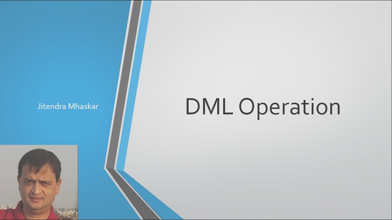 6. DML Operation in SQL Server