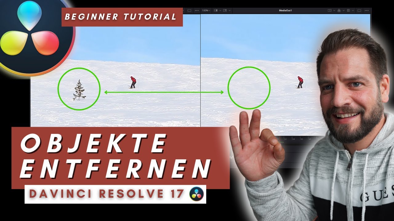 Davinci Resolve Objekte entfernen mit Fusion | Einfache Schritt für Schritt Anleitung